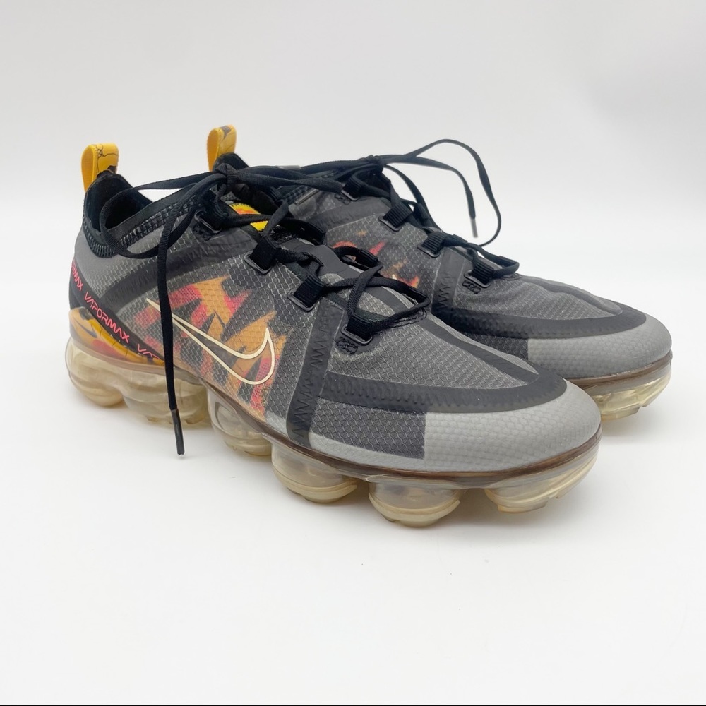 Nike Air VaporMax Floral Black Gold Shoe